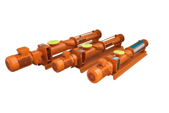 Exzenterschneckenpumpen von Moosbauer Separator freigestellt